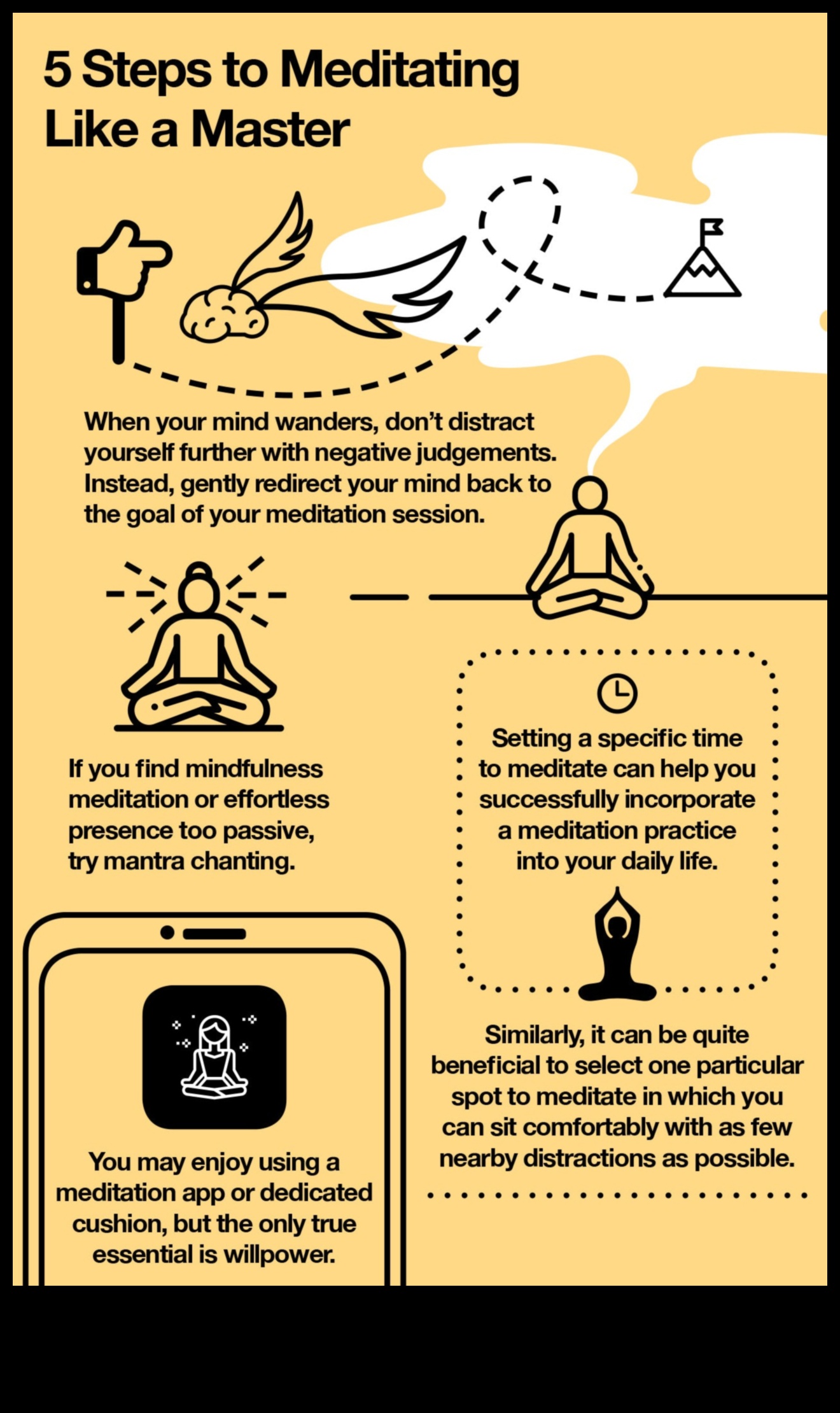 שליטה במדיטציה: אמצו אורח חיים של חיים ללא מתח