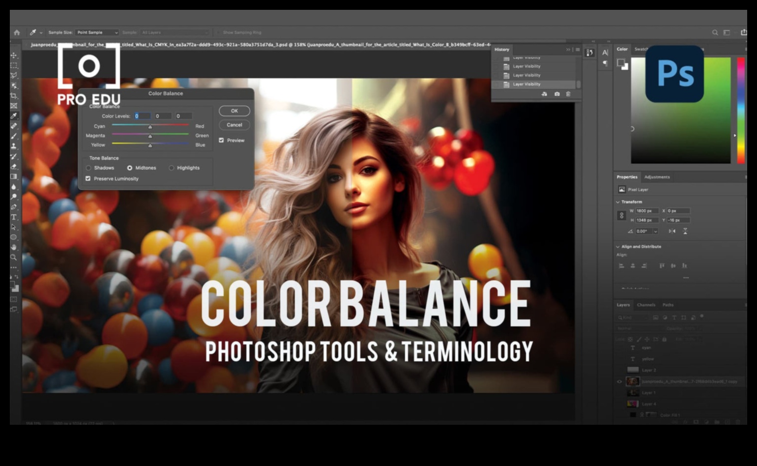 הרמוניה בגוונים: שליטה בטכניקות להשגת איזון צבע בצילום