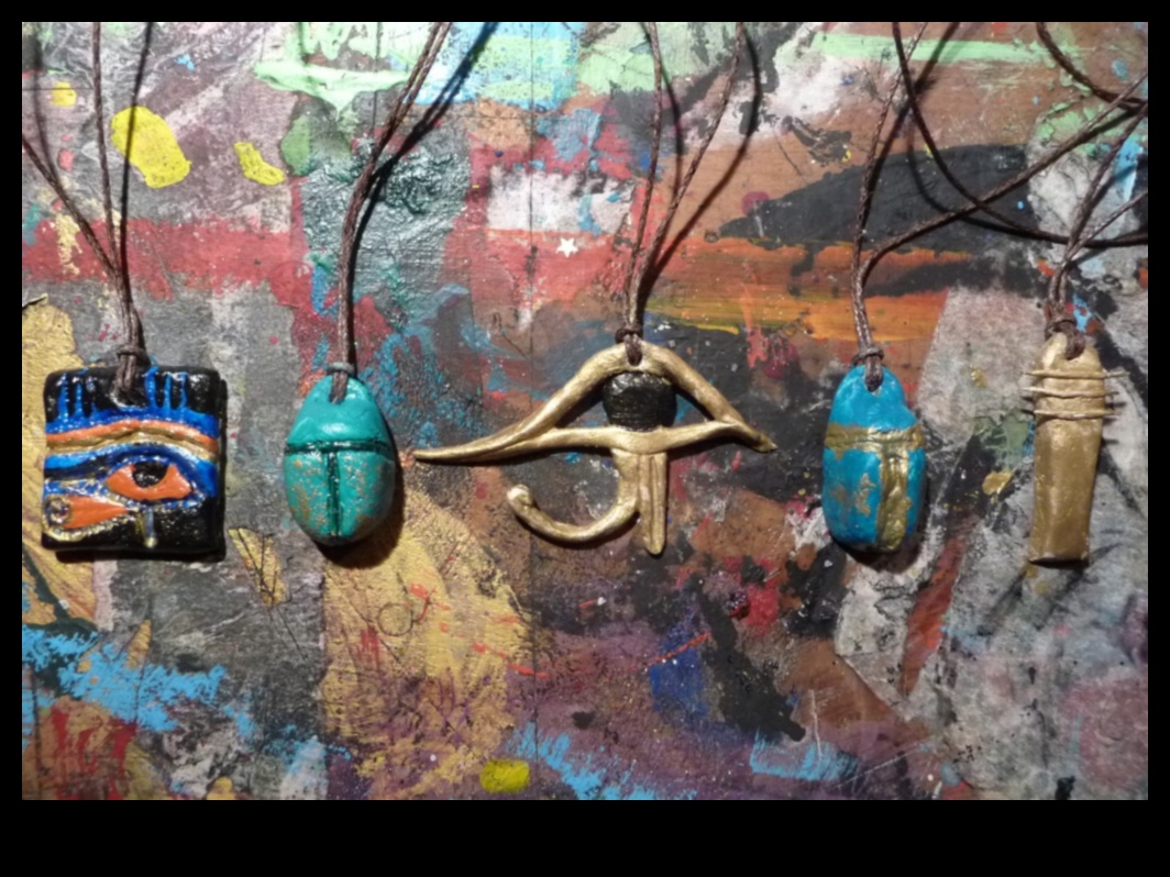 קמעות ואומנות: סמלי הגנה בתכשיטים מצריים