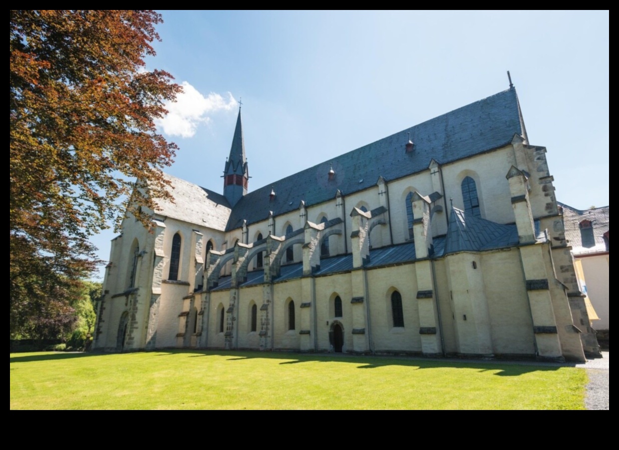 מנזרים מיסטיים: סצנות של חיי היומיום במנזרים גותיים