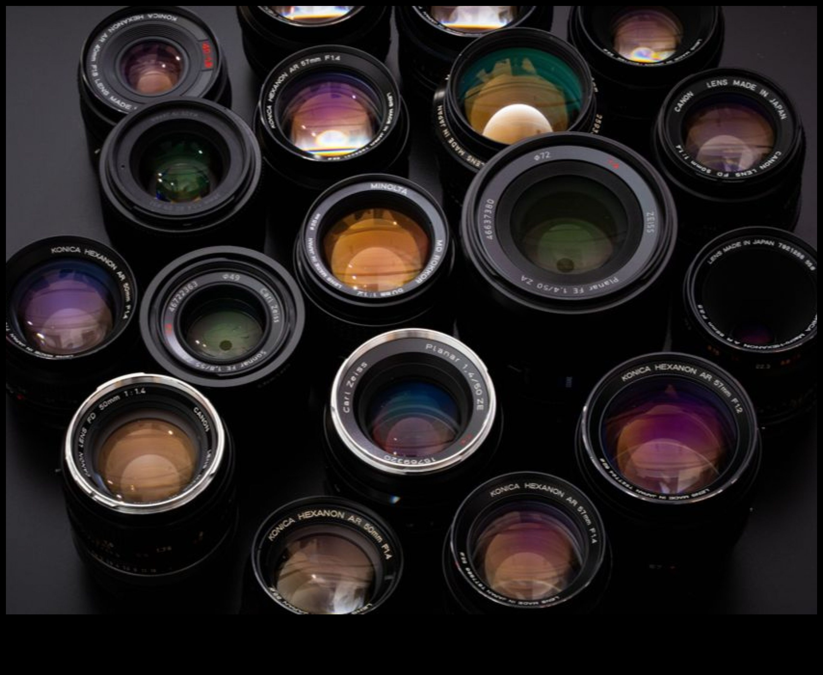 אגדות עדשות: חשיפת הכוח מאחורי ציוד צילום איקוני