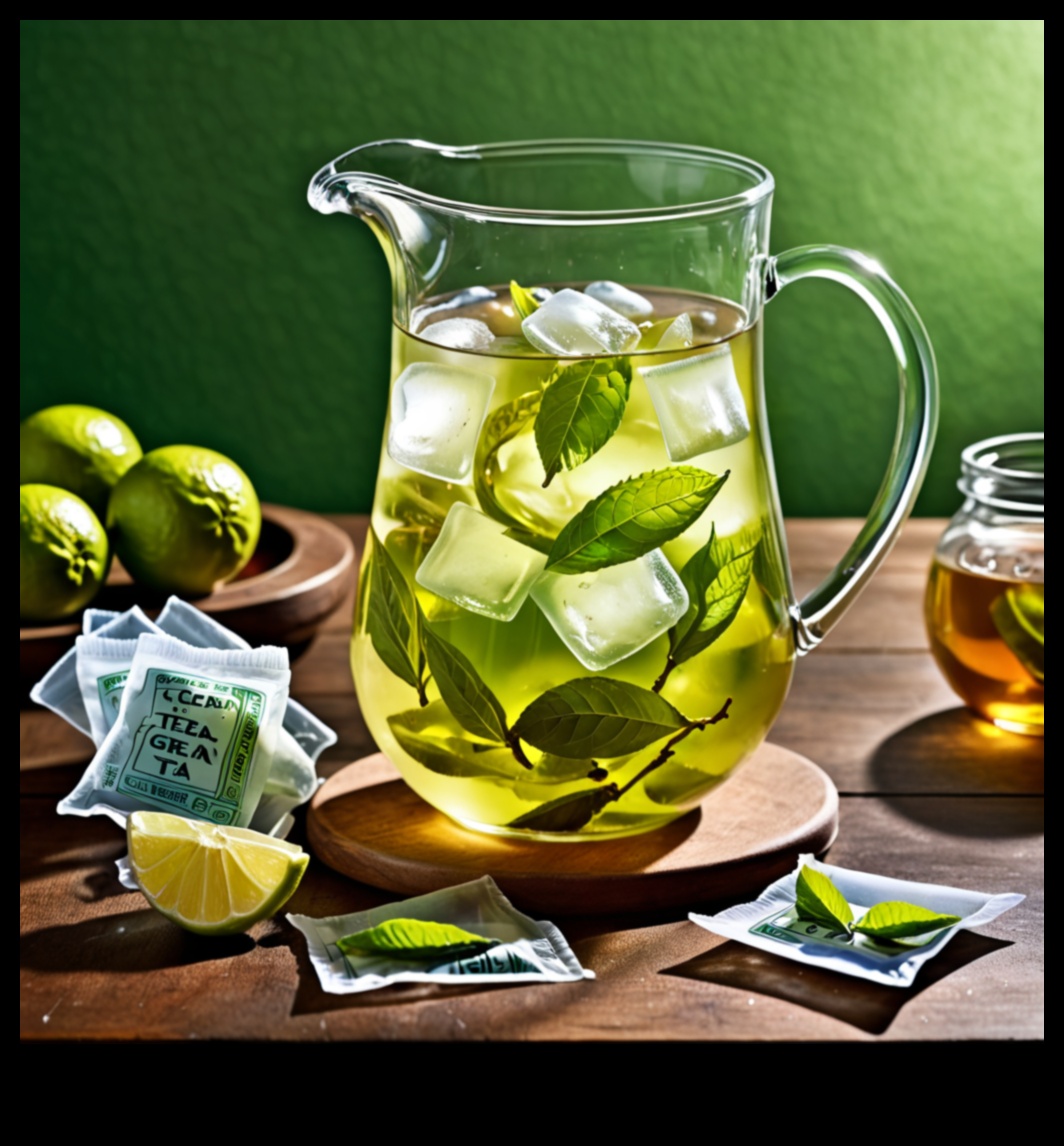 האומנות של יצירת תה ירוק קר: טיפים והשראות לאוהבי תה