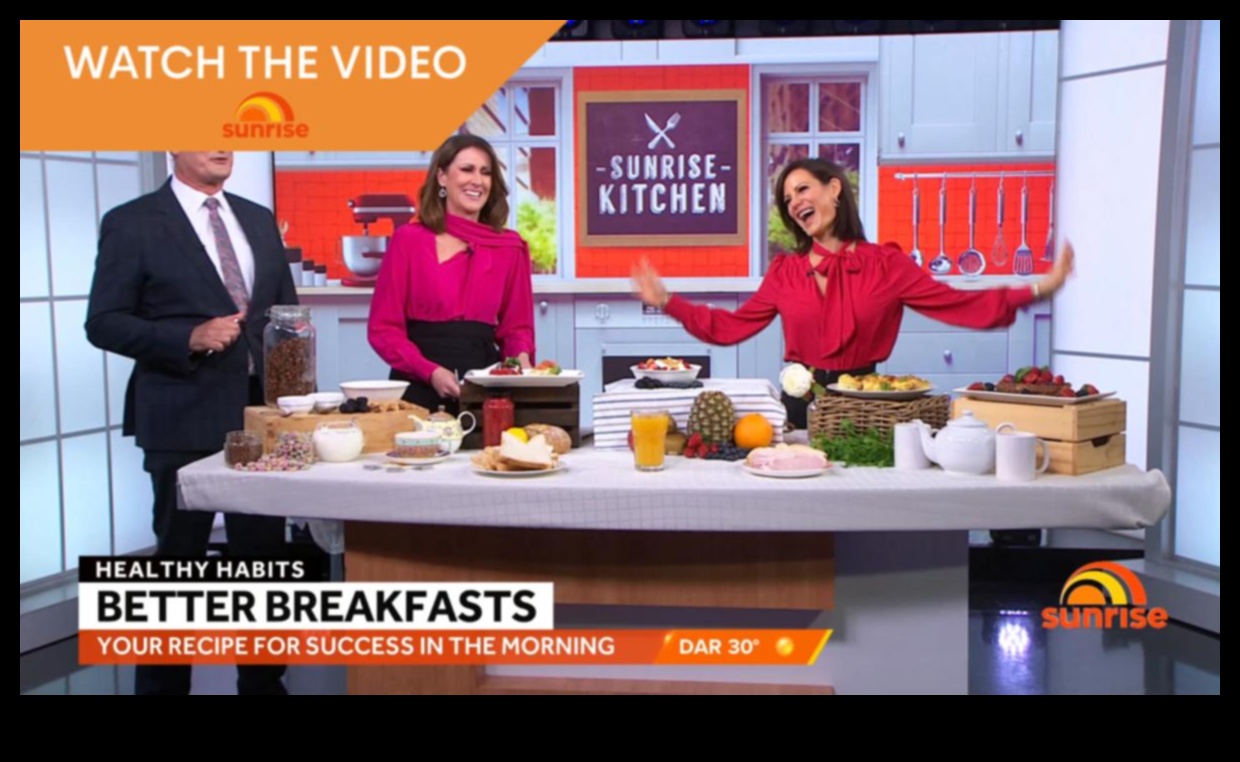 Sunrise Splendor: חקור את אמנות ארוחות הבוקר הבריאות