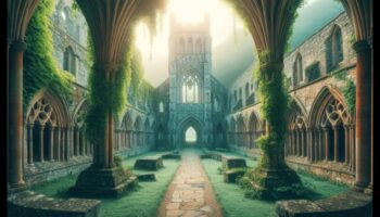 מנזרים מיסטיים: סצנות של חיי היומיום במנזרים גותיים