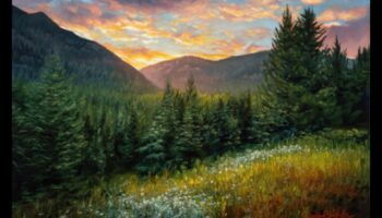 נופים ריאליסטיים: ציור טבע ביופי לא מסונן